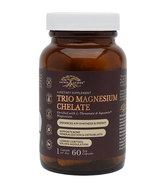 TRIO MAGNESIUM CHELATE (triple-power magnesium for holistic health)